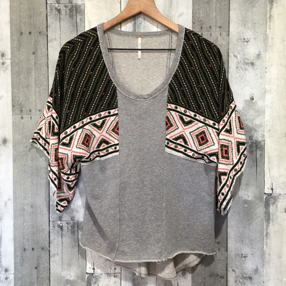 Free People Boho Style Top